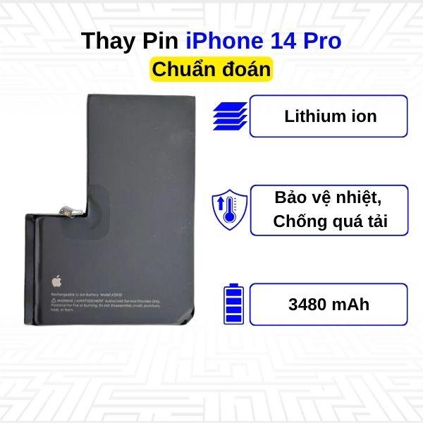 Thay Pin iPhone 14 Pro - Chuẩn đoán