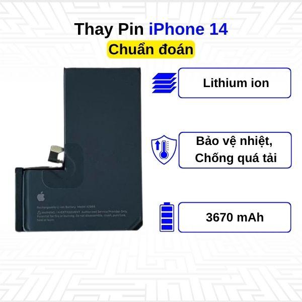 Thay Pin iPhone 14 - Chuẩn đoán