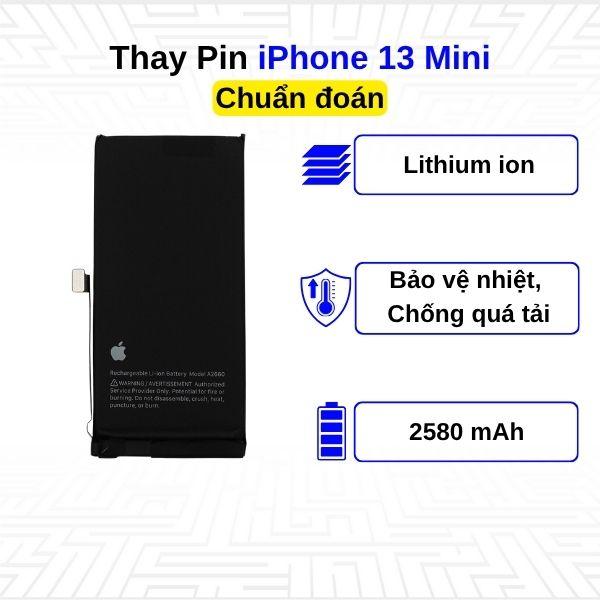 Thay Pin iPhone 13 Mini - Chuẩn đoán
