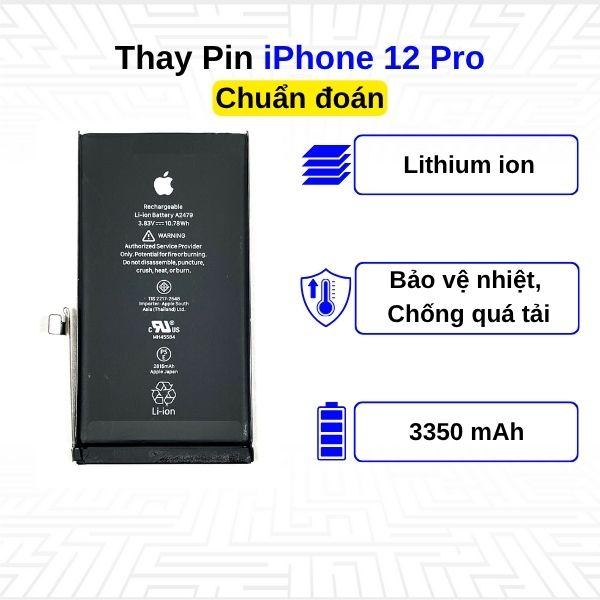 Thay Pin iPhone 12 Pro - Chuẩn đoán
