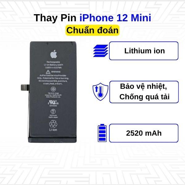 Thay Pin iPhone 12 Mini - Chuẩn đoán