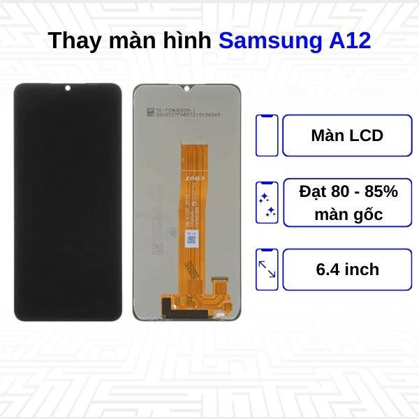 Thay màn hình Samsung Galaxy A12
