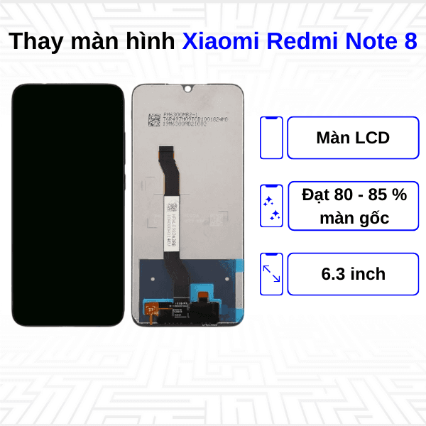 Thay màn hình Xiaomi Redmi Note 8