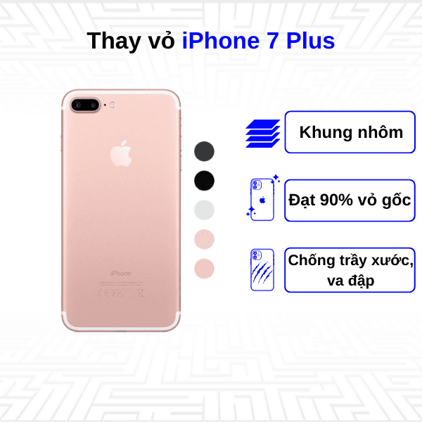 Thay vỏ iPhone 7 Plus