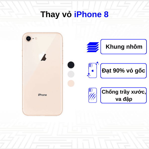 Thay vỏ iPhone 8