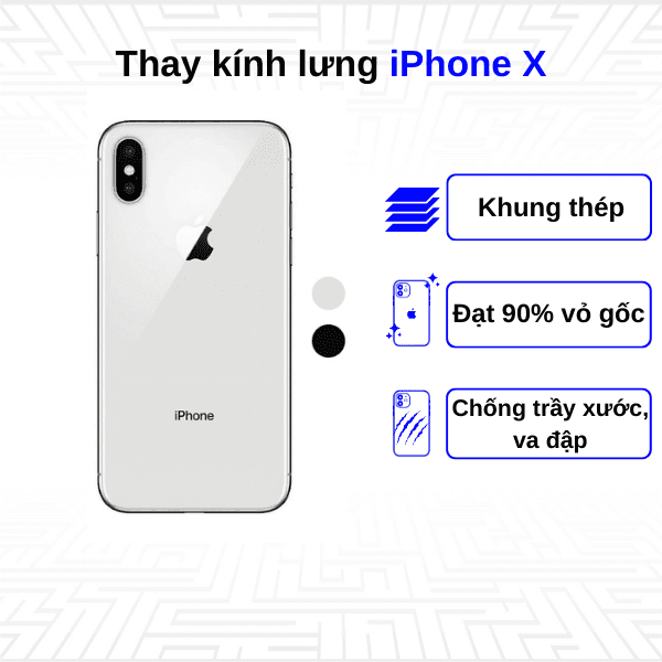 Thay vỏ iPhone X