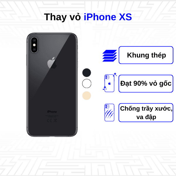 Thay vỏ iPhone Xs
