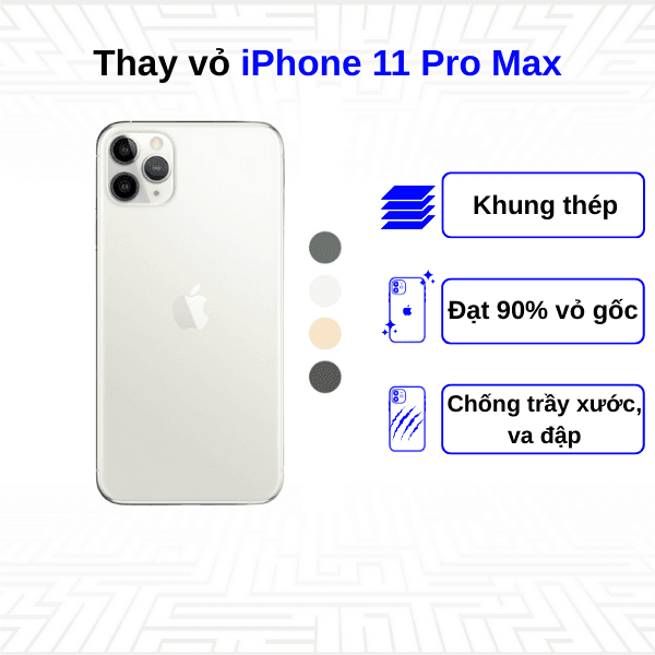 Thay vỏ iPhone 11 Pro Max