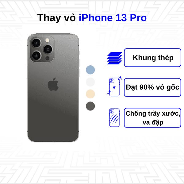 Thay vỏ iPhone 13 Pro