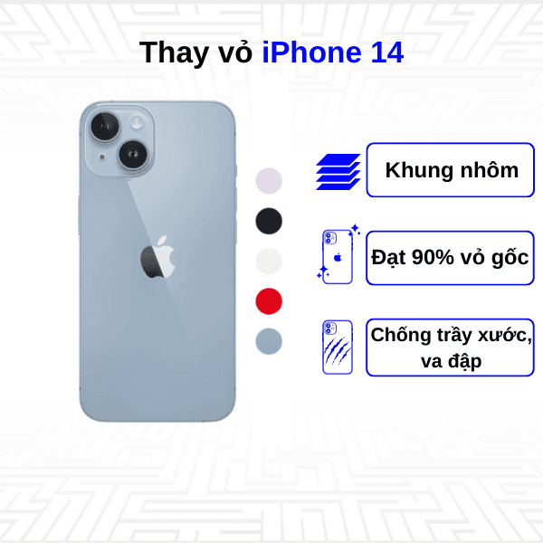 Thay vỏ iPhone 14