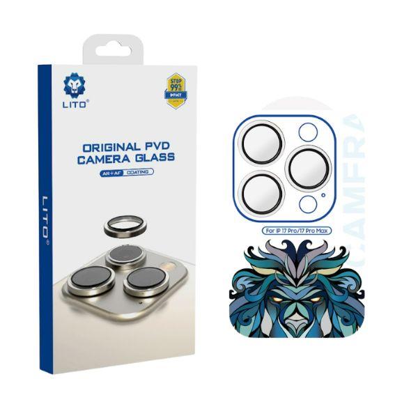 Miếng Dán Bảo Vệ Camera LITO Viền Kim Loại Màu Cao Cấp Cho iPhone 17 Pro|17 Pro Max