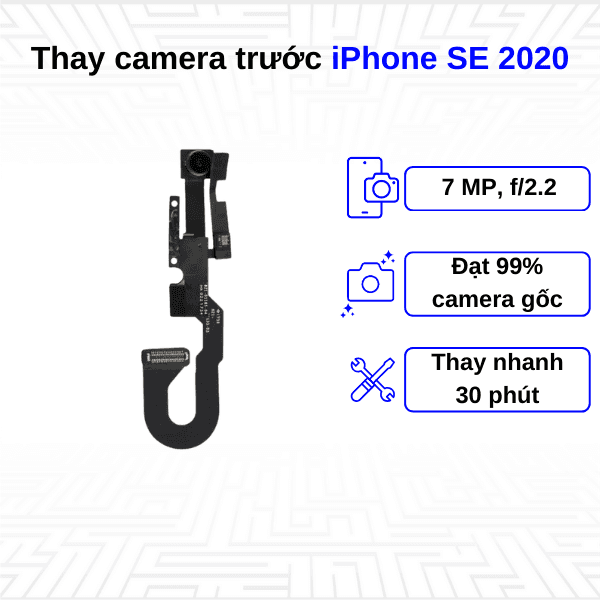 Thay camera trước iPhone SE 2020