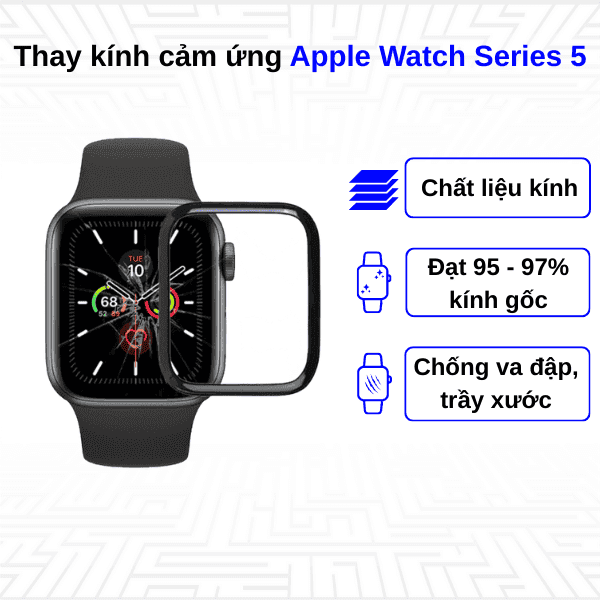 Thay kính cảm ứng Apple Watch Series 5