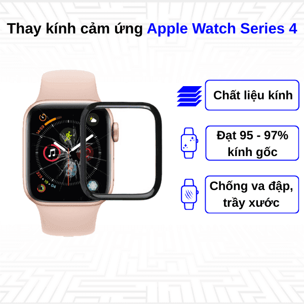 Thay kính cảm ứng Apple Watch Series 4