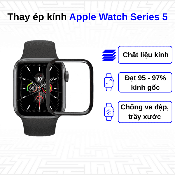 Thay kính màn hình Apple Watch Series 5