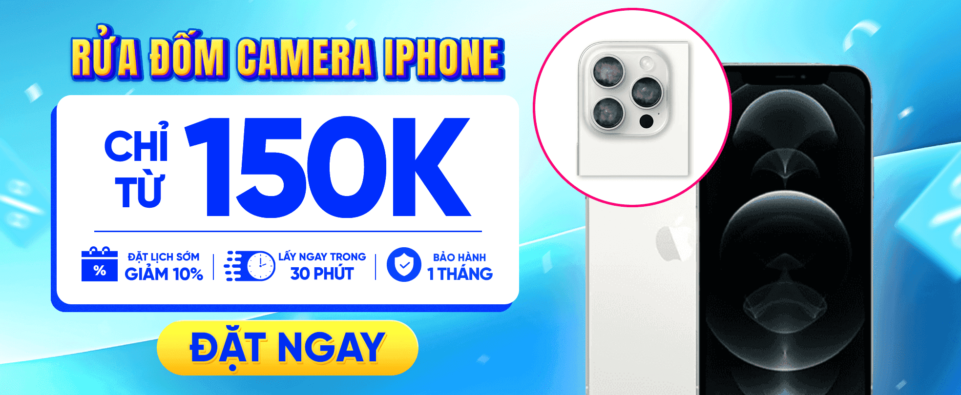 RỬA ĐỐM CAMERA - CHỈ TỪ 150K