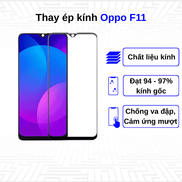Ép kính màn hình Oppo F11