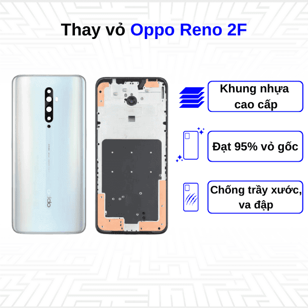 Thay vỏ Oppo Reno 2F