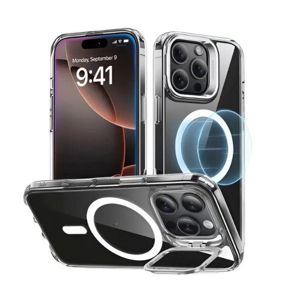 Ốp Lưng iPhone 16 Pro Max ESR Classic Hybrid HaloLock Kèm Giá Đỡ