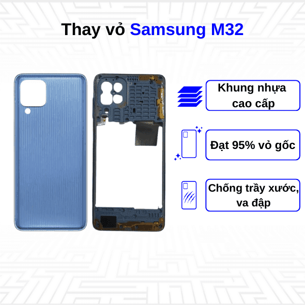 Thay vỏ Samsung Galaxy M32