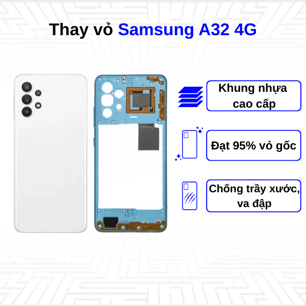 Thay vỏ Samsung Galaxy A32 4G