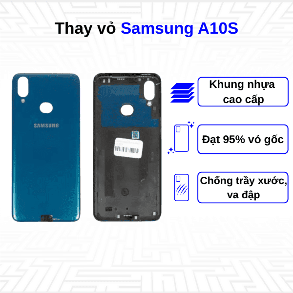 Thay vỏ Samsung Galaxy A10S