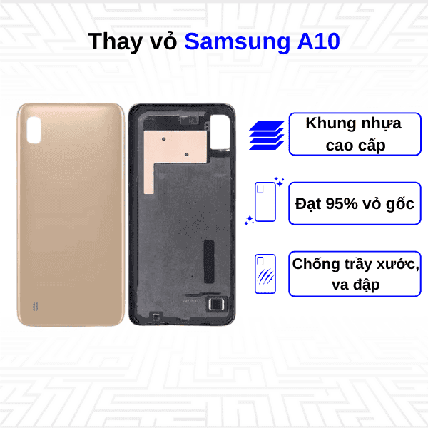 Thay vỏ Samsung Galaxy A10