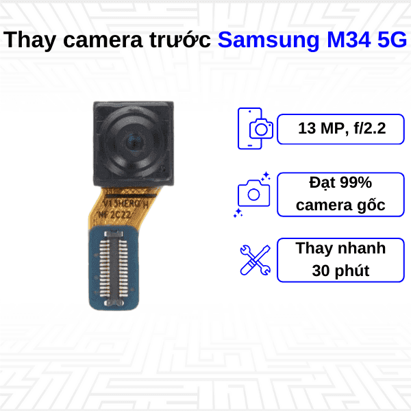 Thay Camera trước Samsung Galaxy M34 5G