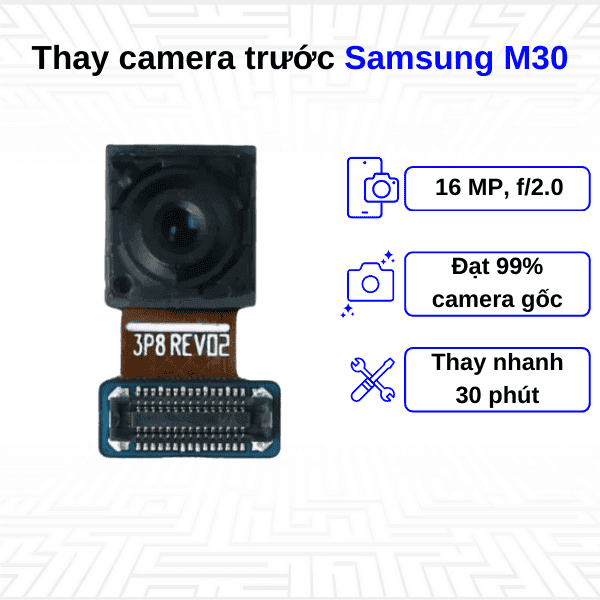 Thay Camera trước Samsung Galaxy M30