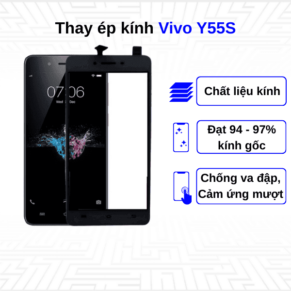 Ép kính màn hình Vivo Y55s