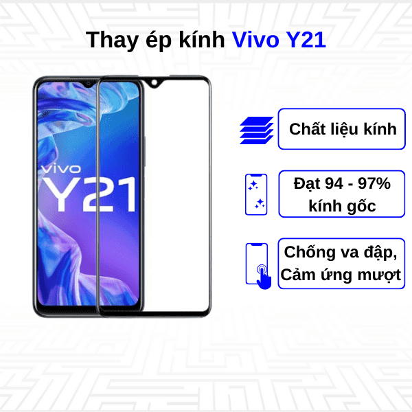 Ép kính màn hình Vivo Y21