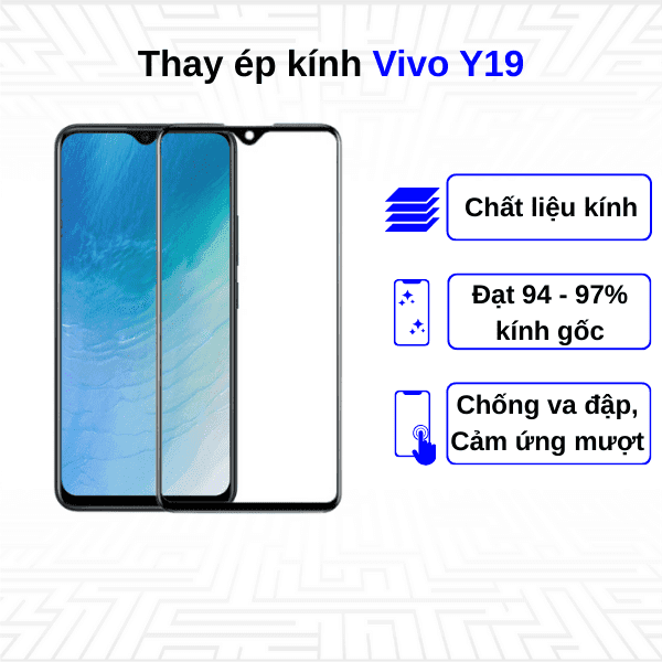 Ép kính màn hình Vivo Y19