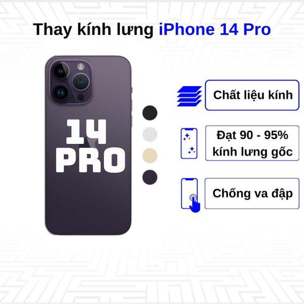 Thay kính lưng iPhone 14 Pro