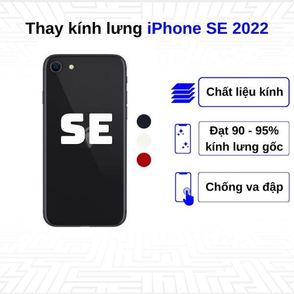 Thay kính lưng iPhone SE 2022