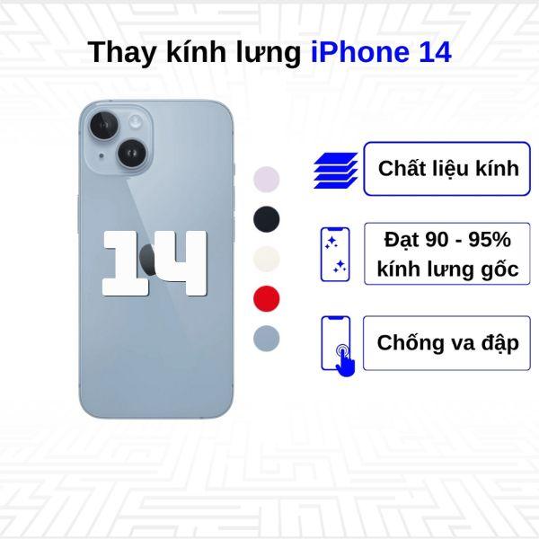 Thay kính lưng iPhone 14
